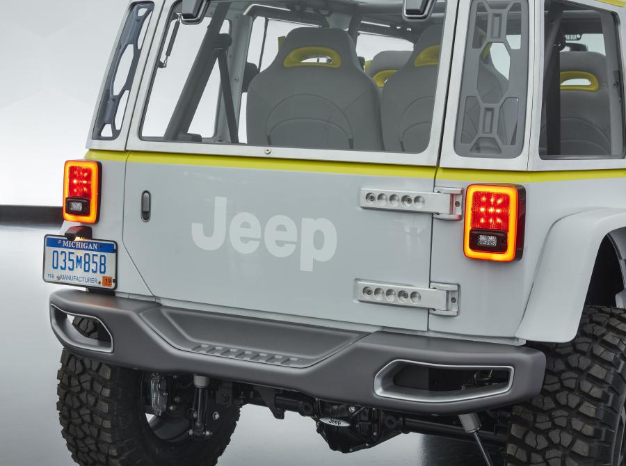 Детали экстерьера Jeep Safari Concept (JK) 2017 года  (фото 9 из 25)